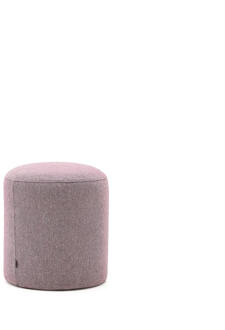 Kave Home Poef 'Kaeli' 43cm, kleur Lila - 43 cm