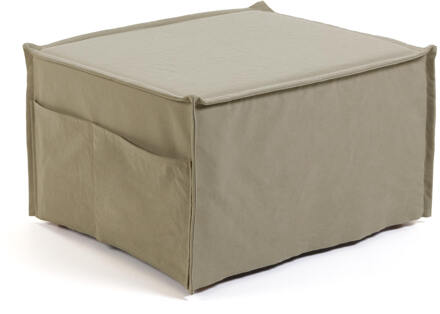 Kave Home Poef Lizzie 70 x 60 (180) cm beige