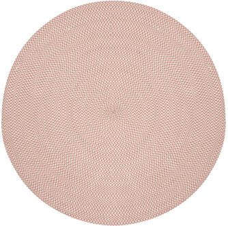 Kave Home Rond Vloerkleed 'Rodhe' 150cm, kleur Terracotta - 150 cm