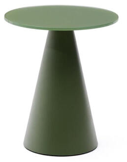 Kave Home Ronde Bijzettafel 'Wilshire' 30cm, kleur Donkergroen - 30 cm
