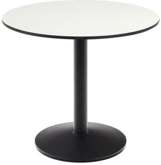 Kave Home Ronde Bistrotafel 'Esilda' 90cm, kleur Wit - 90 cm