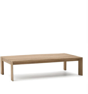 Kave Home Salontafel 'Ambra' Acaciahout, 140 x 82cm - 140 x 82 cm