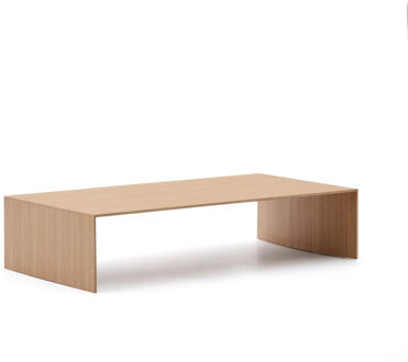 Kave Home Salontafel 'Litto' Eiken, 140 x 70cm, kleur Naturel