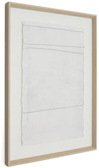 Kave Home Schilderij 'Durkan' 70 x 50cm, kleur Beige