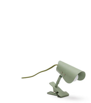Kave Home Tafellamp 'Jula' Met klem, kleur Groen