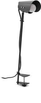 Kave Home Tafellamp 'Jula' Met klem, kleur Zwart