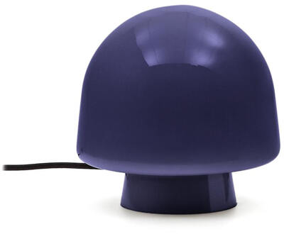 Kave Home Tafellamp 'Reig' Glas, 20cm, kleur Blauw