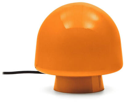 Kave Home Tafellamp 'Reig' Glas, 20cm, kleur Oranje