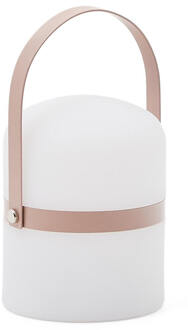 Kave Home Tafellamp 'Ridley' LED, oplaadbaar, kleur Roze