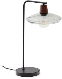 Kave Home Tafellamp 'Silex' Glas, 55cm Groen