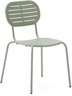 Kave Home Tuinstoel 'Brai' Staal, kleur Turquoise