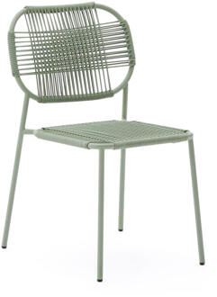 Kave Home Tuinstoel 'Talaier' Touw, kleur Lichtgroen
