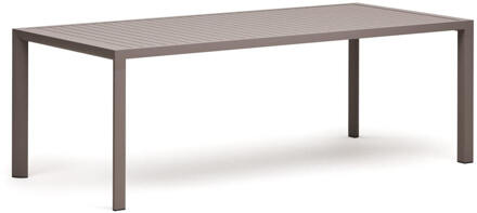 Kave Home Tuintafel 'Culip' 220 x 100cm, kleur Bruin - 220 x 100 cm