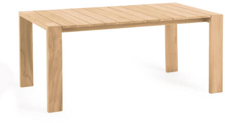 Kave Home Tuintafel 'Victoire' Teakhout, 240 x 110cm - 240 x 110 cm