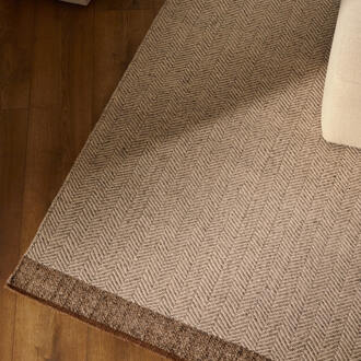 Kave Home Vloerkleed 'Nifelia' 200 x 300cm, kleur Beige - 200 x 300 cm