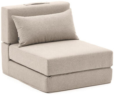 Kave Home Vouwbed 'Arty' 70 x 200cm, kleur Beige