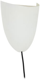 Kave Home Wandlamp 'Nibla' Kleipatroon, kleur Wit