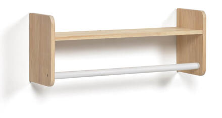 Kave Home Wandplank 'Florentina' kleur Naturel