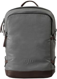 Kawaguchi Laptop Rugzak - 15" laptopvak - pewter Grijs - H 43 x B 29.5 x D 14.5 cm