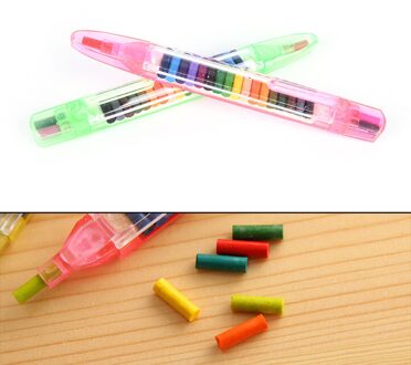 Kawaii 20 Kleuren Waskrijt Graffiti Pennen Voor Kinderen Schilderij Tekening Art Supply School Beloning Kantoor Koreaanse Briefpapier