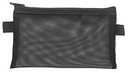 Kawaii Creatieve Etui Kleurverloop Leuke Meisje Pluche Achthoekige Pen Zak Meisje Student Eenvoudige Opbergtas zwart