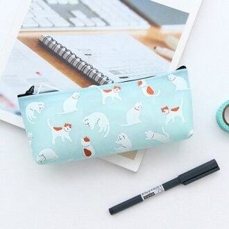 Kawaii Expression Etui Pu Schoolbenodigdheden Briefpapier Pencilcase School Leuke Pennenbakje School Gereedschap 2