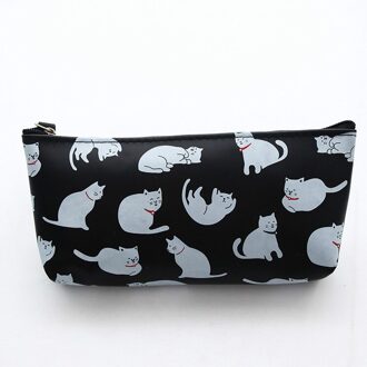 Kawaii Expression Etui Pu Schoolbenodigdheden Briefpapier Pencilcase School Leuke Pennenbakje School Gereedschap 3