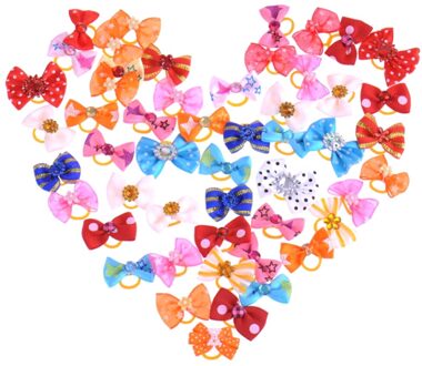 Kawaii Huisdier Hond Kat Ketting Verstelbare Riem Voor Kat Kraag Honden Accessoires Hond Strikje Puppy Strikjes hond Dierbenodigdheden