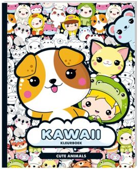 Kawaii Kleurboek - Cute Animals - Interstat