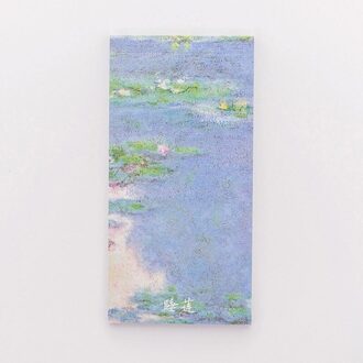 Kawaii Lange Memo Pad Sticky Notes Briefpapier Sticker Landschap Seaside Planner Kantoor School Plan Van nieuw 2