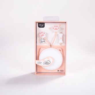 Kawaii Leuke Kat Klauw Bedrade Koptelefoon Voor Meisje In Ear Oordopjes Headset Voor Xiaomi Huawei Oppo Oortelefoon Fone TXTB1 oranje