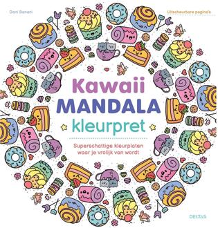 Kawaii Mandala Kleurpret - Dani Banani