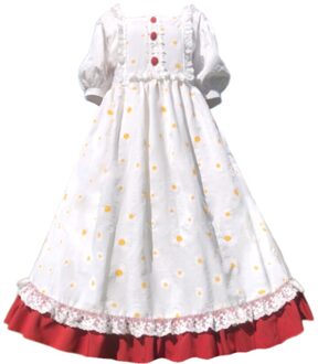 Kawaii Meisjes Lolita Jurken Wit Vintage Bloemen Ruches Prinses Squared Kraag Korte Mouwen Vrouwen Japanse Loli Jurk