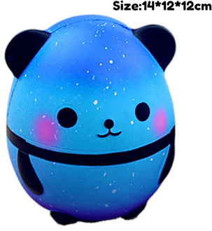 Kawaii Panda Egg Slow Rising Simulation Unicorn Shark Cat Animal Squishy Toy Anti Stress Reliever Soft Squeeze Xmas Gift Toys
