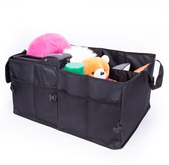 KAWOSEN 600D Oxford Opbergen Opruimen Interieur Houders, Auto Opvouwbare Kofferbak Organizer Opbergzakken, Universele Auto Achter Rekken HDTO02