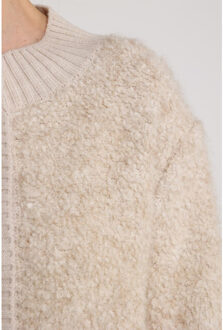 Kayle cardigan zand Ecru - L