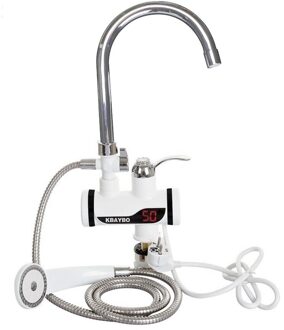 Kbaybo 3000W Instant Elektrische Boiler Instant Kraan Keuken Kraan Douche Water Verwarming Momentane groot tap douche