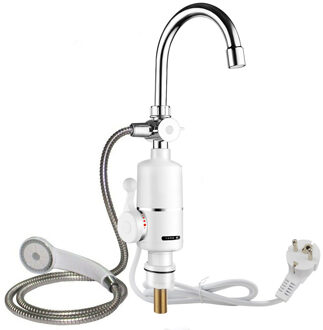 Kbaybo Boiler Tap Keukenkraan Doorstromers Douche Instant Kachels Tankless Verwarming Tap Eu Plug