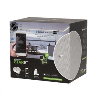 KBSOUND® STAR 5" BT + DAB + FM