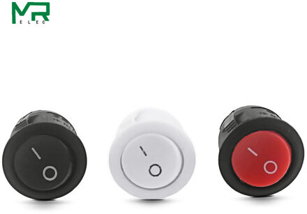 KCD1 Rocker Switch Schakelaar ON/OFF 2 Pin 16A 250VAC/20A 125VAC rood