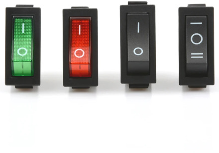 KCD3 Rocker Switch ON-OFF 2 Position 3 Pin Electrical equipment With Light Power Switch 16A 250VAC/ 20A 125VAC