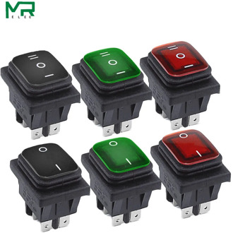 KCD4 Waterproof Switch Rocker Switch Power Switch 2 position/ 3 position 6 Pins Reset or self-locking 16A 250VAC/ 20A 125VAC