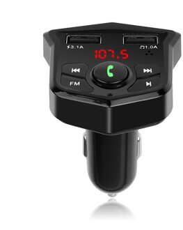 Kebidu 3.1A Dual Usb Autolader Auto Fm-zender Audio Muziekspeler MP3 Speler Bluetooth Ontvanger Voor Auto Accessoires
