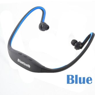 Kebidu S9 Sport Bluetooth Koptelefoon Draadloze handsfree Auriculares Hoofdtelefoon Headset Ondersteuning Voor xiaomi Huawei blauw