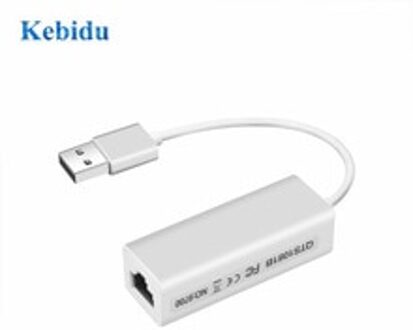 Kebidu USB 3.0 naar RJ45 Micro Lan Netwerk Ethernet Adapter Card 10/100 Adapter voor PC/windows 7, laptop, LAN Adapter
