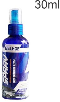 Kebidumei 100Ml Plastic Onderdelen Loopvlakvernieuwing Herstellen Middel Wax Instrument Reductiemiddel Accessoires Auto Interieur Auto Cleaner 30ml