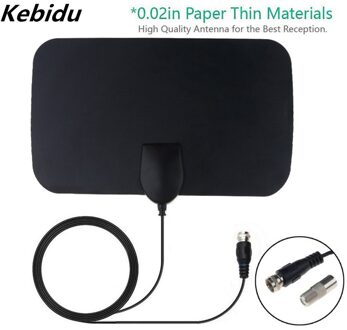 Kebidumei 4K 25DB High Gain Hd Tv Dtv Box Digitale Tv Antenne Eu Plug 50 Mijl Booster Indoor Antenne hd Converter