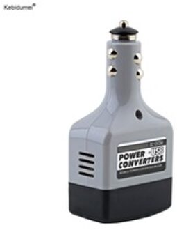Kebidumei Auto Omvormers Auto Mobiele Converter Inverter Adapter DC 12 V/24 V naar AC 220 V Oplader USB Power Converter