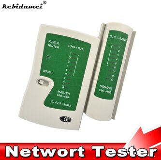 Kebidumei Professionele Netwerk Kabel Tester RJ45 RJ11 RJ12 CAT5 Utp Lan Kabel Tester Detector Remote Test Gereedschap Networking