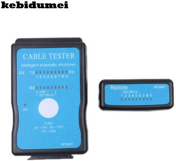Kebidumei Usb-kabel Tester RJ45 RJ11 RJ12 LAN Netwerk Kabel Tester Netwerk Ethernet CAT5 CAT5e Networking Tool Tracker